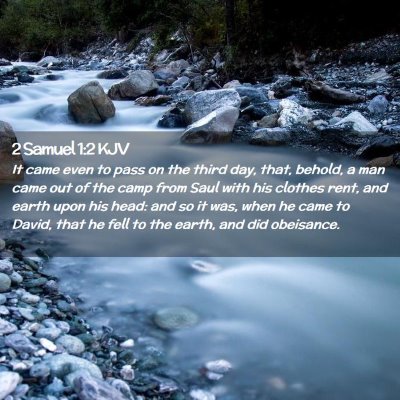 2 Samuel 1:2 KJV Free Bible Images