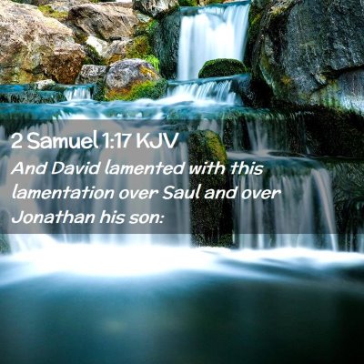 2 Samuel 1:17 KJV Free Bible Images