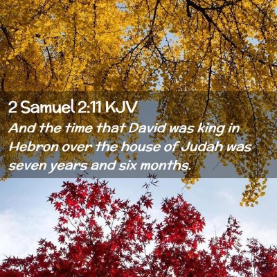 2 Samuel 2:11 KJV Free Bible Images