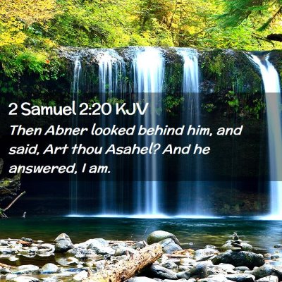 2 Samuel 2:20 KJV Free Bible Images