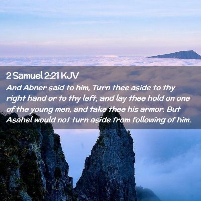 2 Samuel 2:21 KJV Free Bible Images