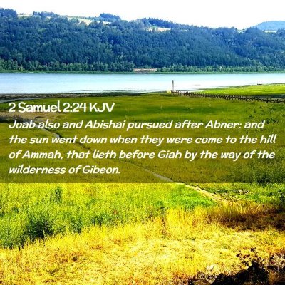 2 Samuel 2:24 KJV Free Bible Images