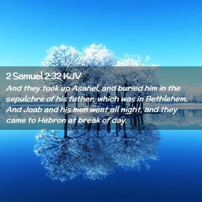 2 Samuel 2:32 KJV Free Bible Images