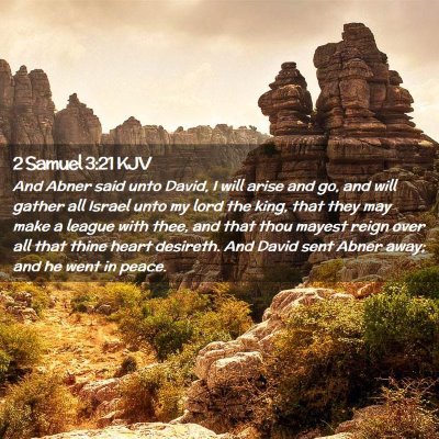 2 Samuel 3:21 KJV Free Bible Images