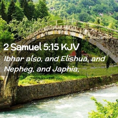 2 Samuel 5:15 KJV Free Bible Images