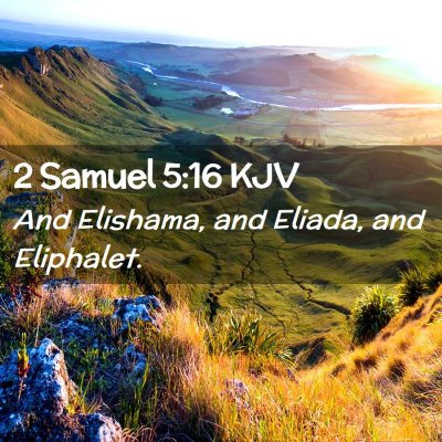 2 Samuel 5:16 KJV Free Bible Images