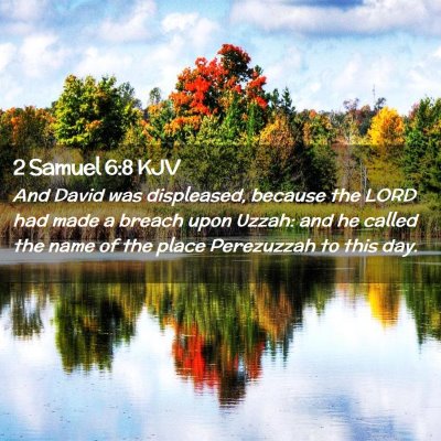 2 Samuel 6:8 KJV Free Bible Images