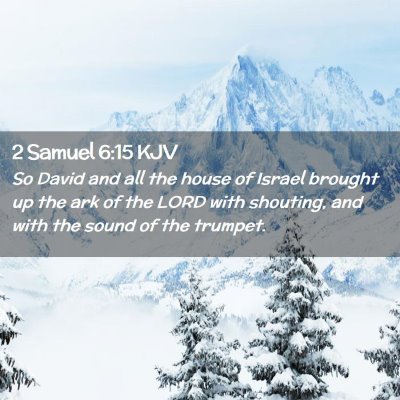 2 Samuel 6:15 KJV Free Bible Images