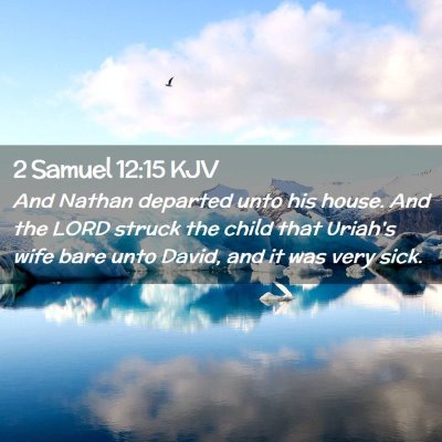 2 Samuel 12:15 KJV Free Bible Images