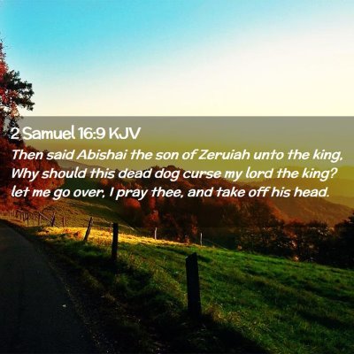 2 Samuel 16:9 KJV Free Bible Images