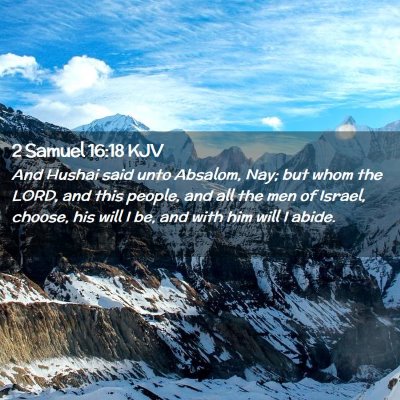 2 Samuel 16:18 KJV Free Bible Images