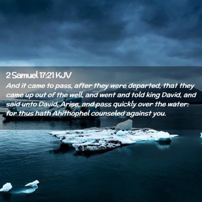 2 Samuel 17:21 KJV Free Bible Images