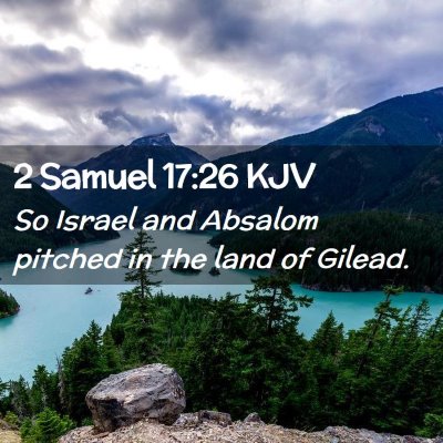 2 Samuel 17:26 KJV Free Bible Images