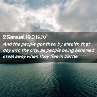 2 Samuel 19:3 KJV Free Bible Images