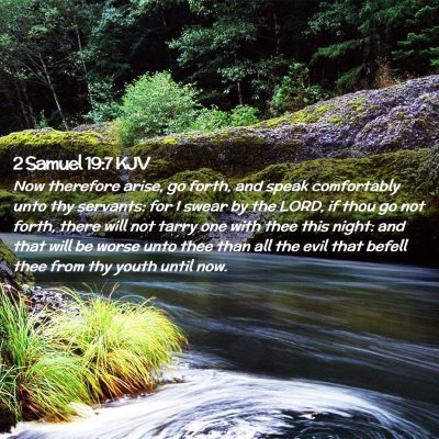 2 Samuel 19:7 KJV Free Bible Images