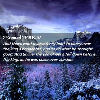 2 Samuel 19:18 KJV Free Bible Images