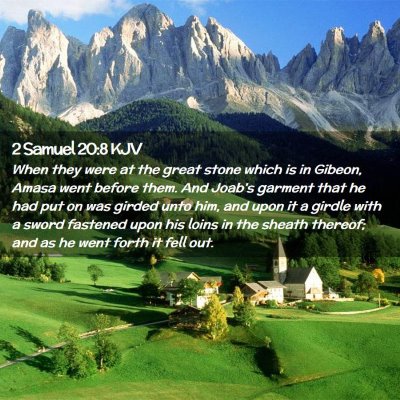 2 Samuel 20:8 KJV Free Bible Images