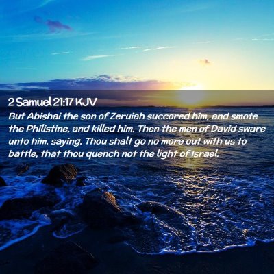 2 Samuel 21:17 KJV Free Bible Images