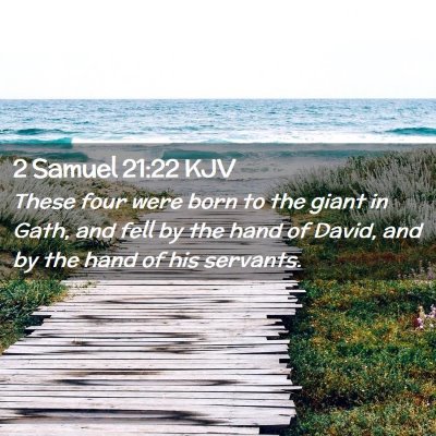 2 Samuel 21:22 KJV Free Bible Images