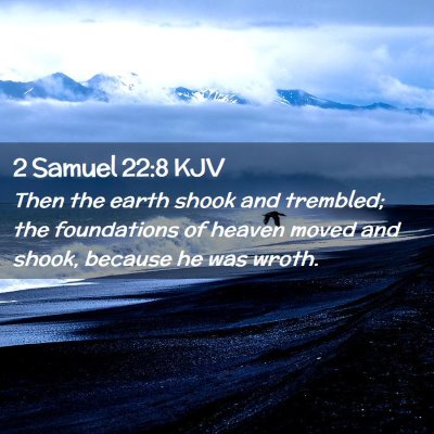 2 Samuel 22:8 KJV Free Bible Images