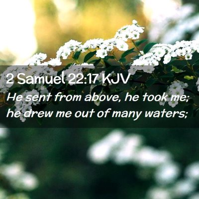 2 Samuel 22:17 KJV Free Bible Images