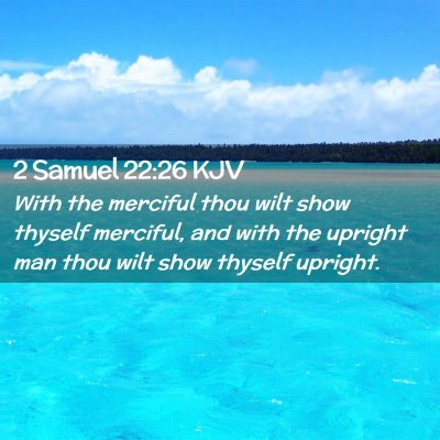 2 Samuel 22:26 KJV Free Bible Images