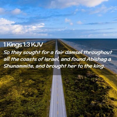 1 Kings 1:3 KJV Free Bible Images