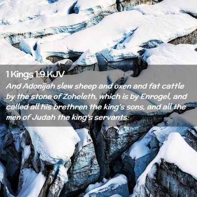 1 Kings 1:9 KJV Free Bible Images