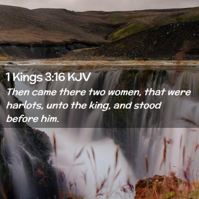 1 Kings 3:16 KJV Free Bible Images