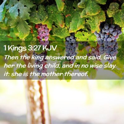 1 Kings 3:27 KJV Free Bible Images