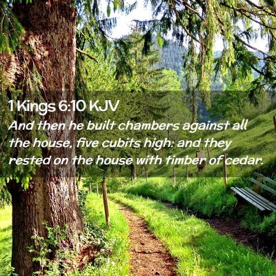 1 Kings 6:10 KJV Free Bible Images