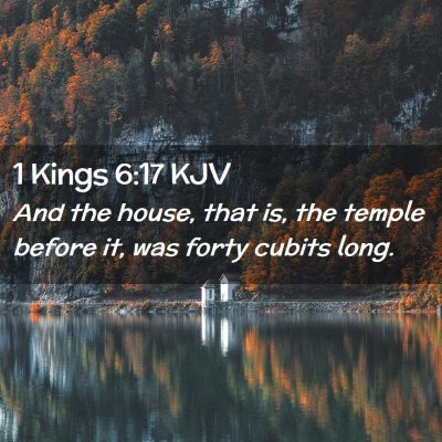 1 Kings 6:17 KJV Free Bible Images