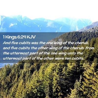 1 Kings 6:24 KJV Free Bible Images