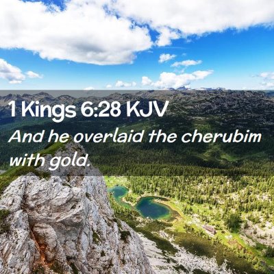 1 Kings 6:28 KJV Free Bible Images