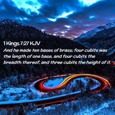 1 Kings 7:27 KJV Free Bible Images