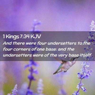 1 Kings 7:34 KJV Free Bible Images