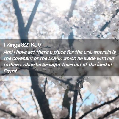 1 Kings 8:21 KJV Free Bible Images