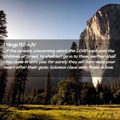 1 Kings 11:2 KJV Free Bible Images