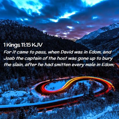 1 Kings 11:15 KJV Free Bible Images