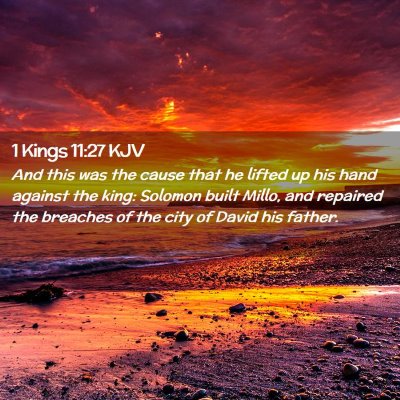 1 Kings 11:27 KJV Free Bible Images