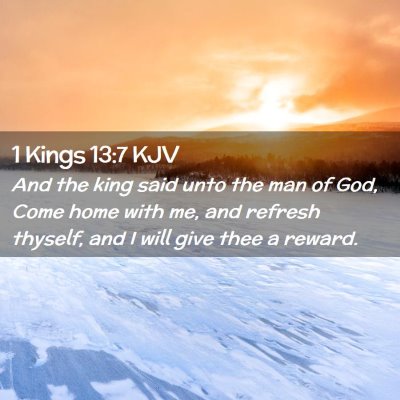 1 Kings 13:7 KJV Free Bible Images