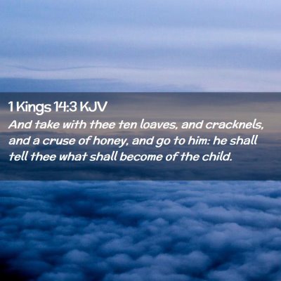 1 Kings 14:3 KJV Free Bible Images