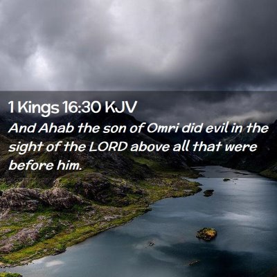 1 Kings 16:30 KJV Free Bible Images