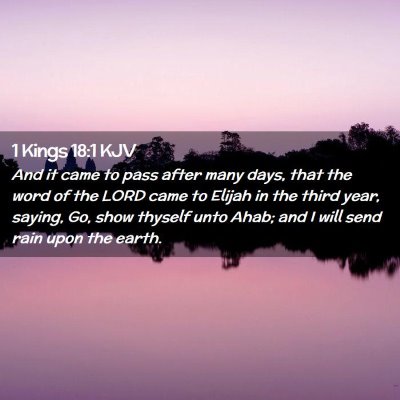 1 Kings 18:1 KJV Free Bible Images