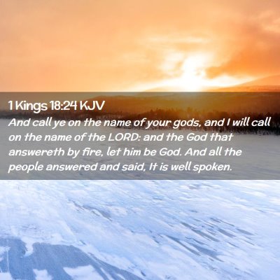 1 Kings 18:24 KJV Free Bible Images