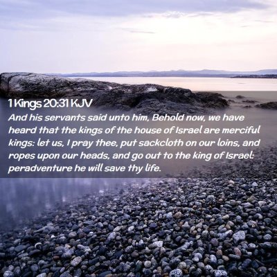 1 Kings 20:31 KJV Free Bible Images