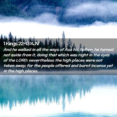 1 Kings 22:43 KJV Free Bible Images