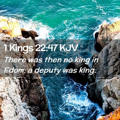 1 Kings 22:47 KJV Free Bible Images