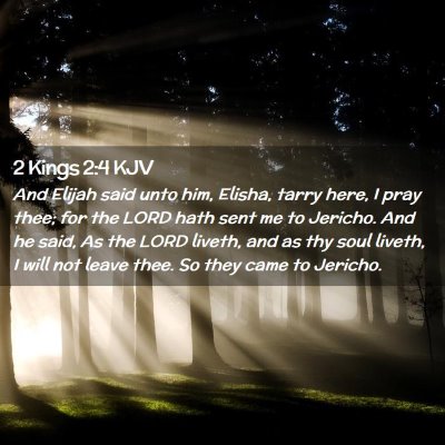 2 Kings 2:4 KJV Free Bible Images