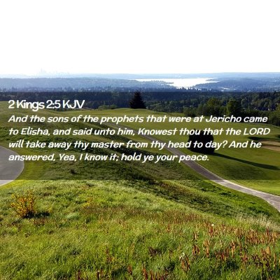 2 Kings 2:5 KJV Free Bible Images